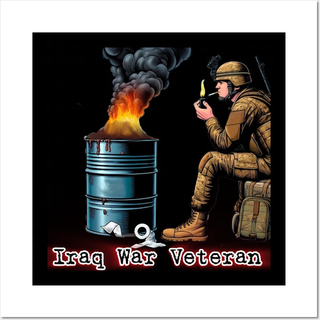 Iraq War: Pro Sh*t burner Wall Art by TheosT's